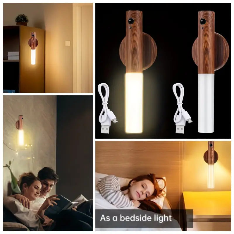 LAMPARA LED RECARGABLE CON SENSOR