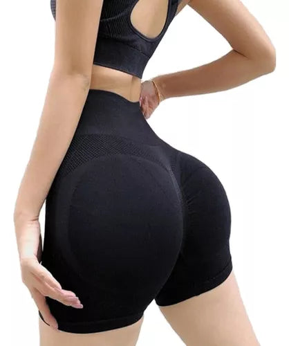 ¡OFERTA! LLEVA 3 SHORT FIT LEVANTA COLA - EFECTO PUSH UP - TALLA UNICA