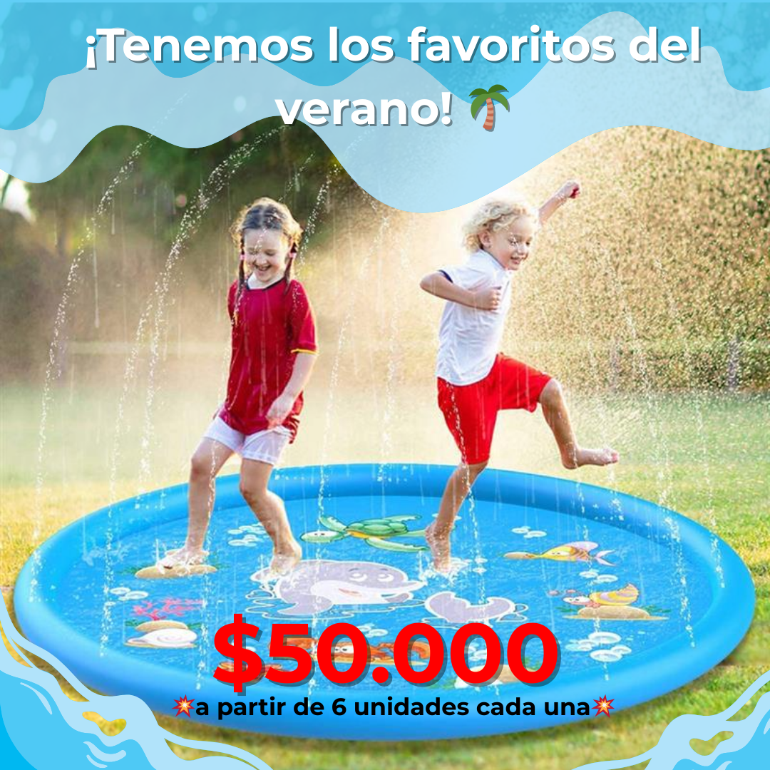 COJIN DE AGUA LANZA CHORROS 1.70CM