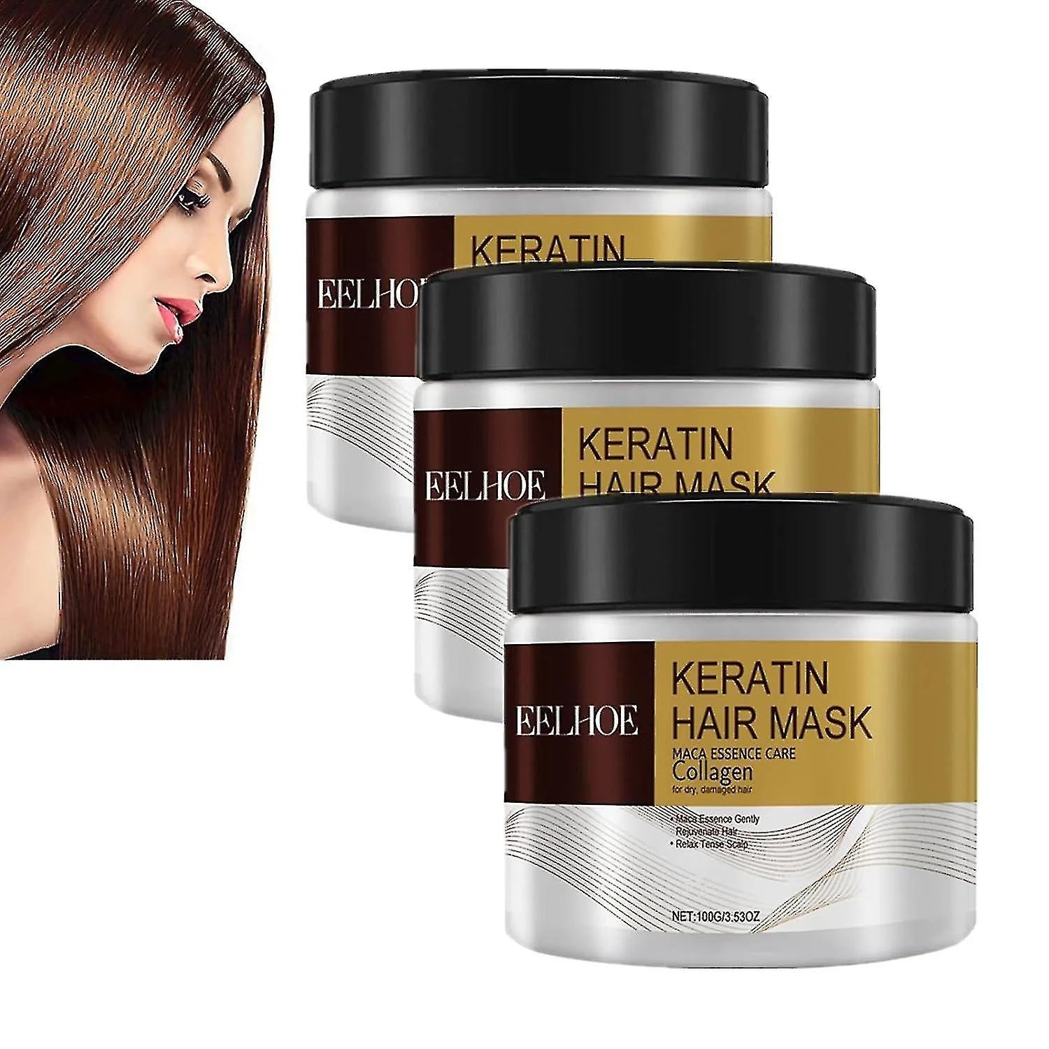 CREMA ALISADORA KERATINA 300 ML EEHLOE