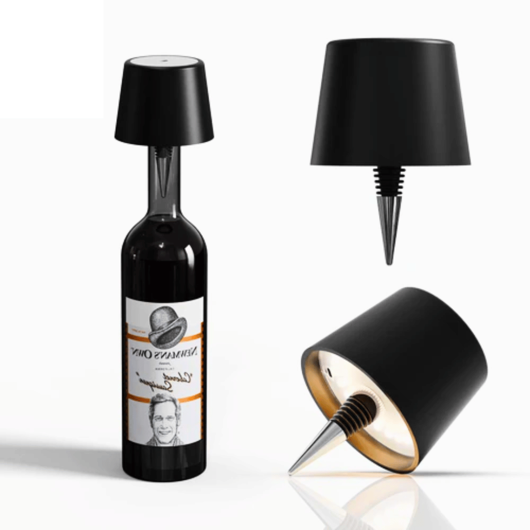 LAMPARA PARA BOTELLA BLACK