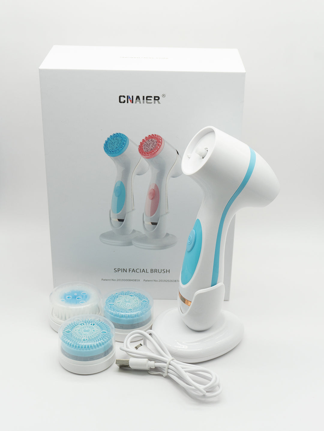 CEPILLO FACIAL DE LUJO 3 EN 1